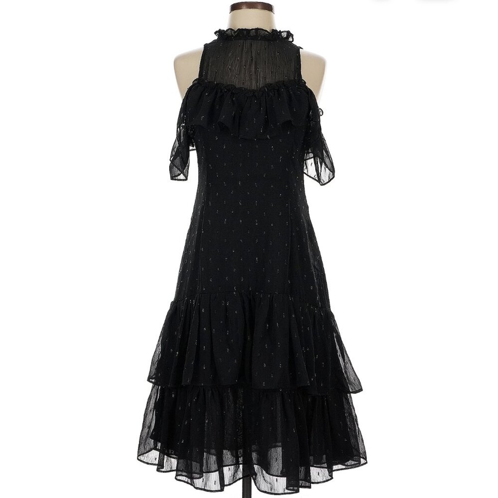 ✨  MISS ME ✨ 100% Polyester Cocktail Dress with Star Accents